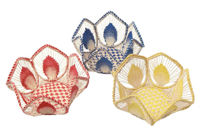 Colorfull woven Baskets - Iraca/Straw - Best of Colombia