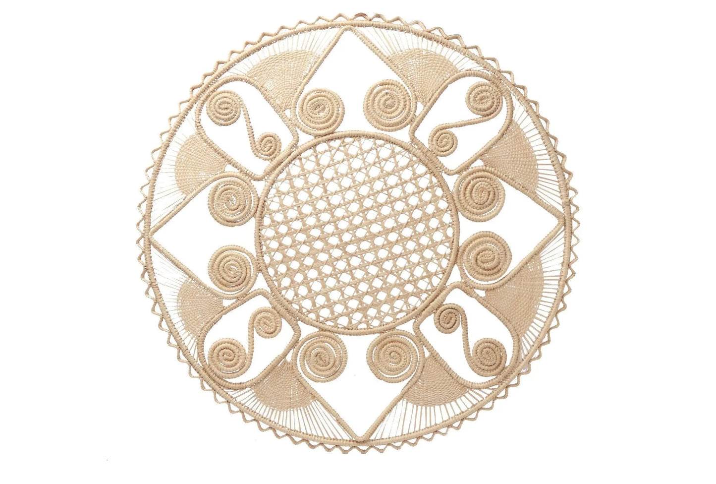 Hearts Iraca Placemat - Best of Colombia