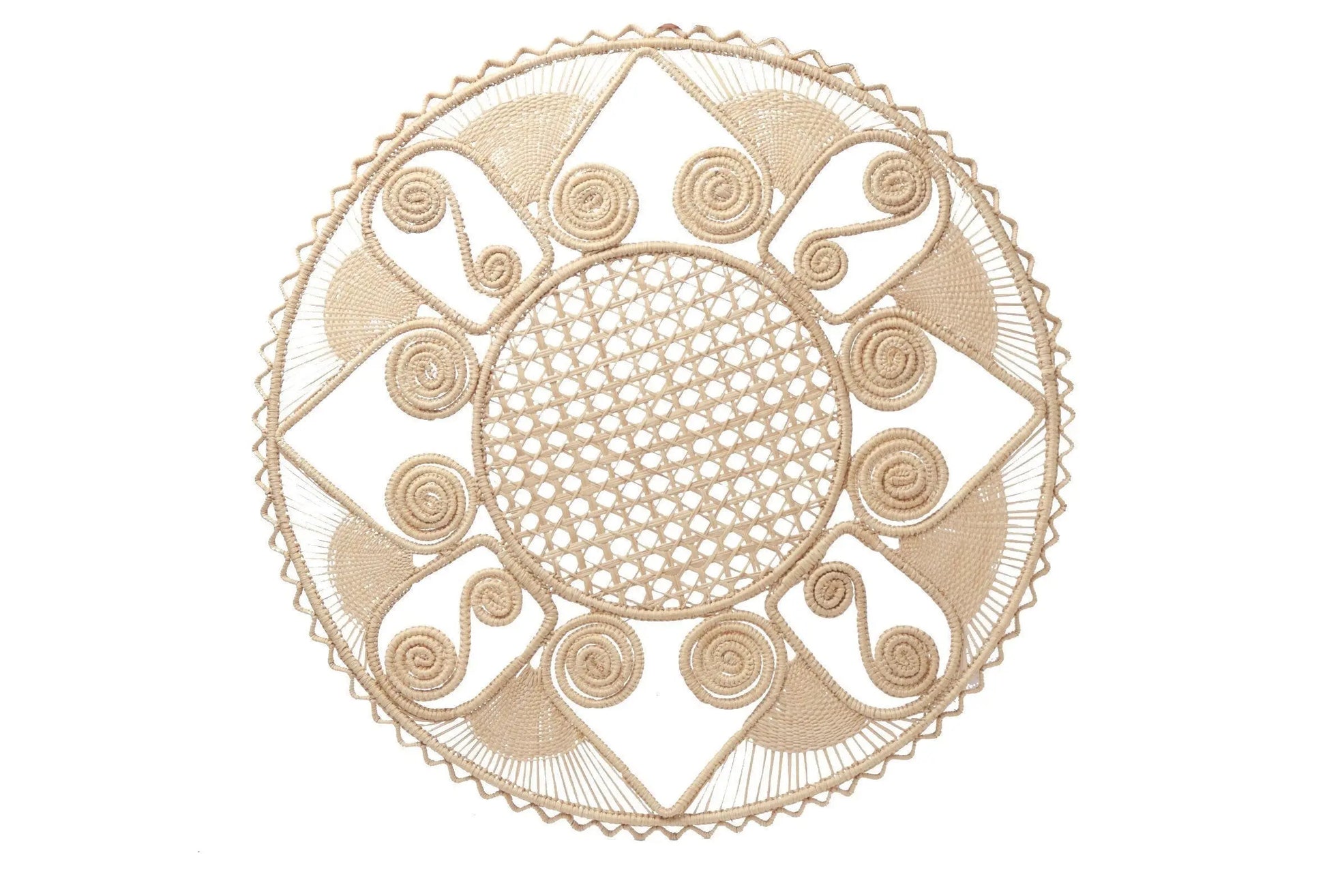 Hearts Iraca Placemat - Best of Colombia