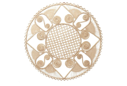 Hearts Iraca Placemat - Best of Colombia