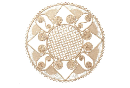 Hearts Iraca Placemat - Best of Colombia