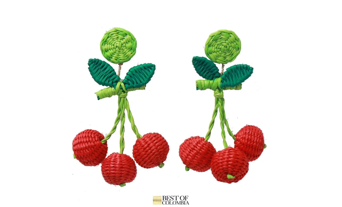 Cherry Earrings - Best of Colombia