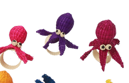 Octopus iraca Napkin ring - Best of Colombia