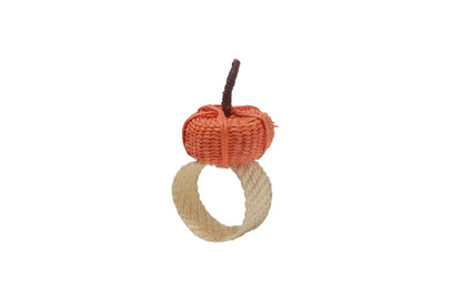 Pumpkin Iraca Napkin Rings - Best of Colombia