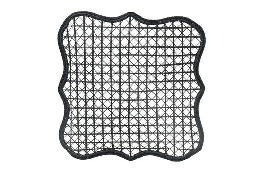 Black Iraca palm Placemat- Holiday Edition - Best of Colombia