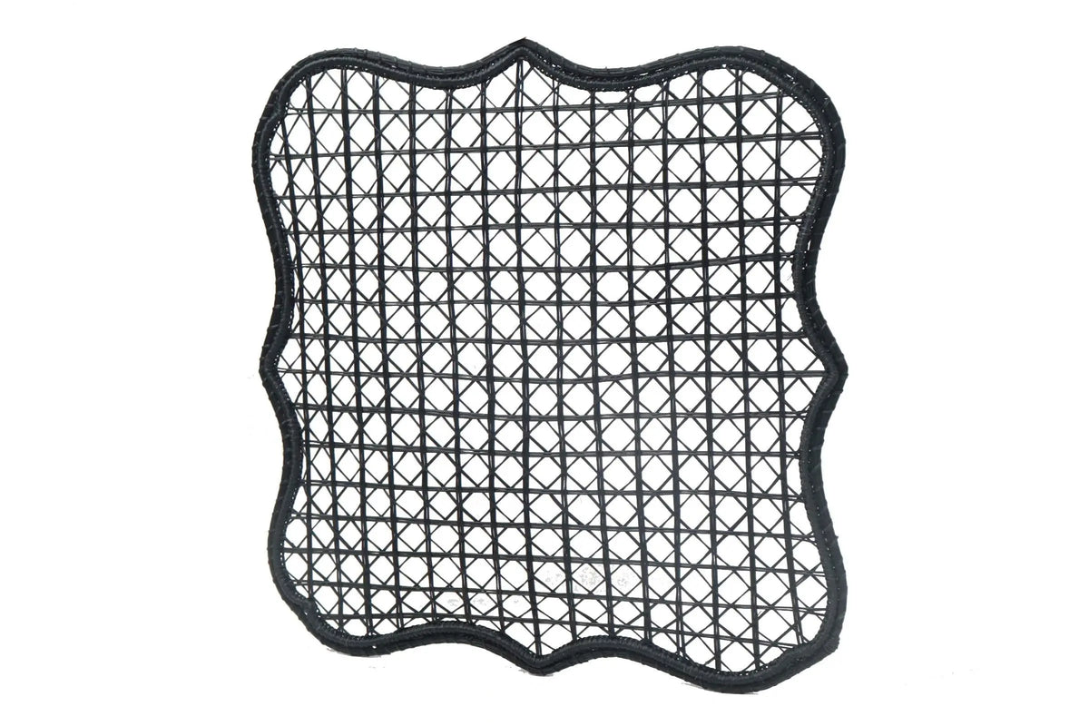 Black Iraca palm Placemat- Holiday Edition - Best of Colombia