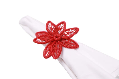 Orchid Iraca Napkin Rings - Holiday Edition - Best of Colombia