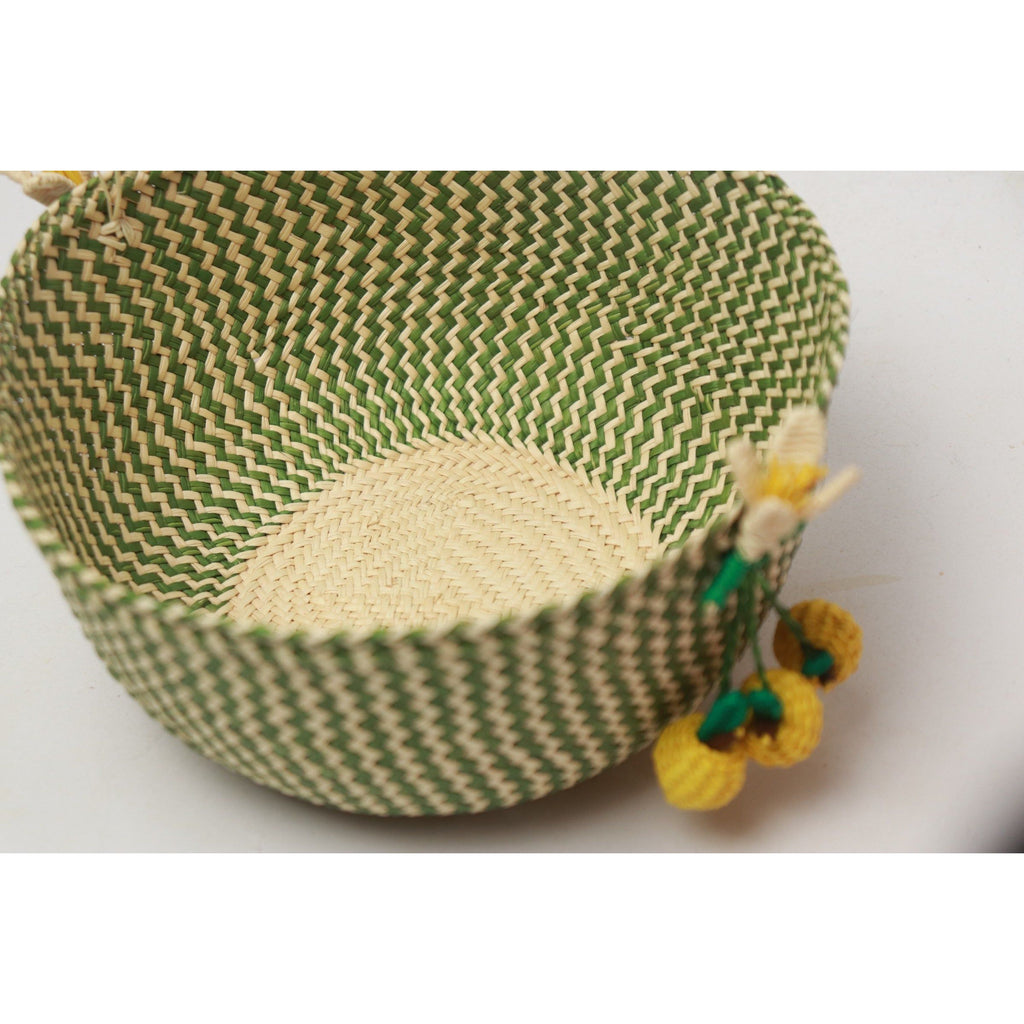 Fruits baskets/bowls Handmade from Iraca / Raffia - Best of Colombia