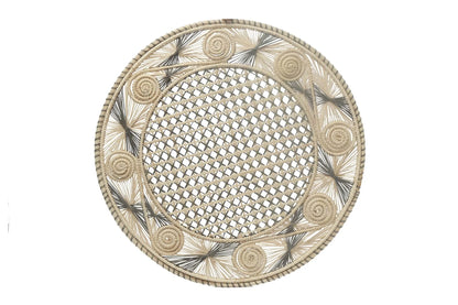 Gray Caracol Placemat - Best of Colombia