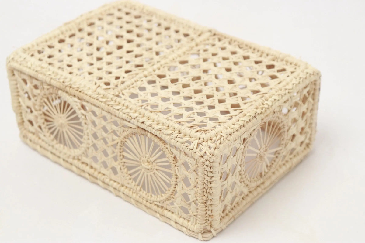 Small Iraca/Straw Bread Basket - Best of Colombia