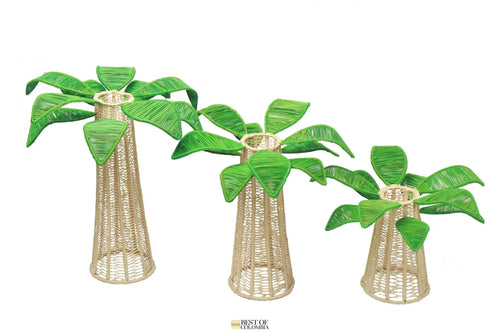 Iraca Palm Tree - Candle & Flower holders - Best of Colombia