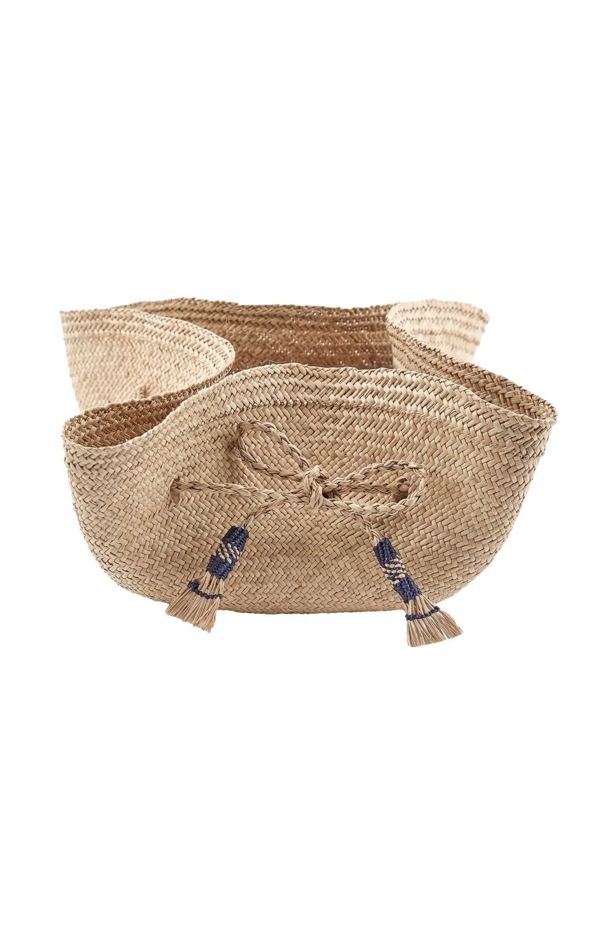 Woven Iraca/Straw Bread Basket - Small & Large - Best of Colombia
