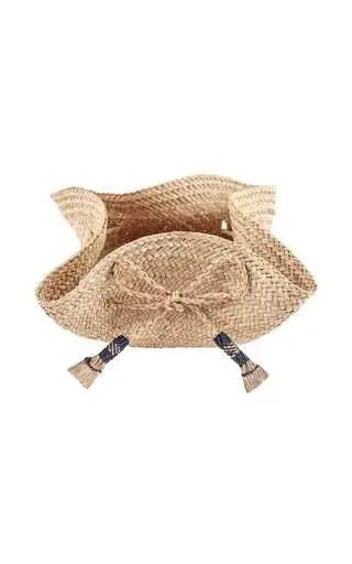 Woven Iraca/Straw Bread Basket - Small & Large - Best of Colombia