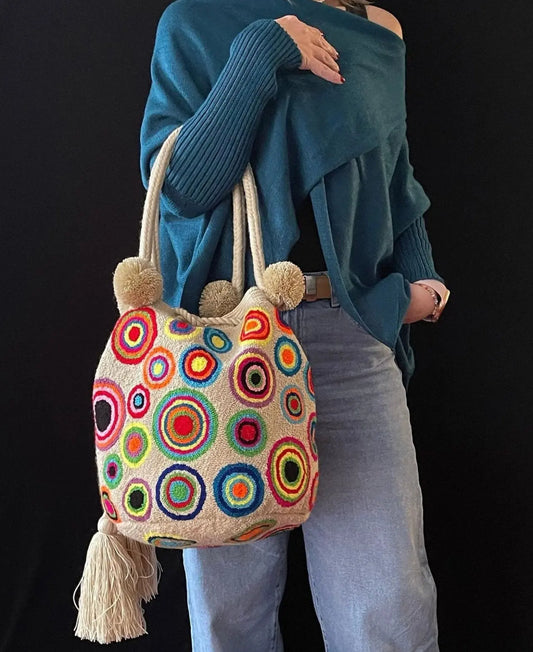 Joy Wayuu Bag - Strap & Handle - Best of Colombia