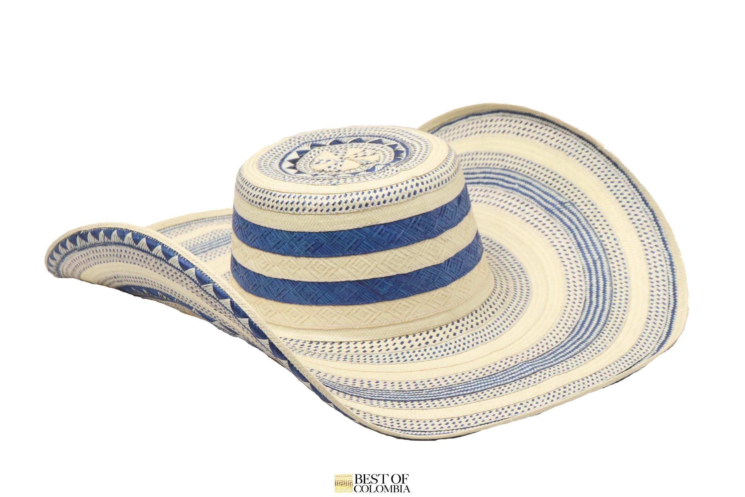 Blue cielo Sombrero Vueltiao Hat – Best of Colombia