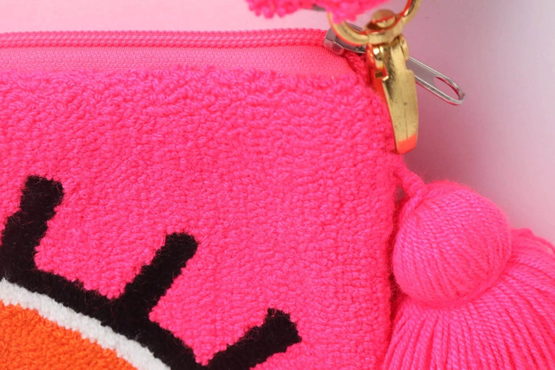 Pink Evil Eye Clutch + Removable Strap - Best of Colombia