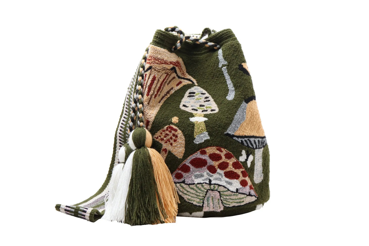 Wonderland Large wayuu Bag - Crossbody Best of Colombia