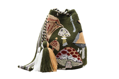 Wonderland Large wayuu Bag - Crossbody Best of Colombia