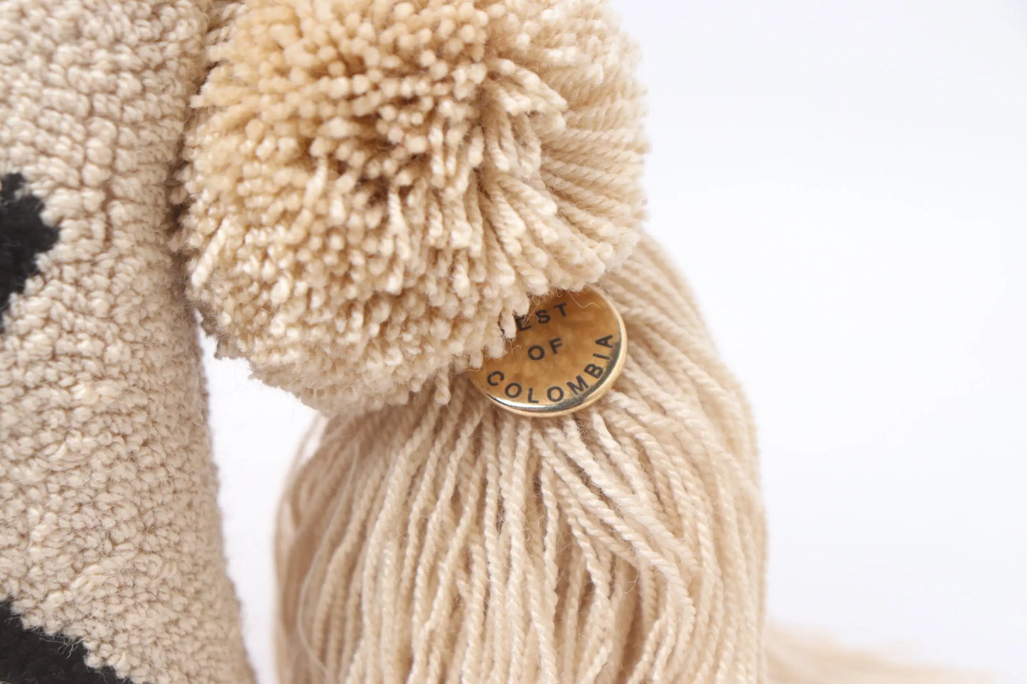 Natural pink Evil Eye Clutch - Best of Colombia