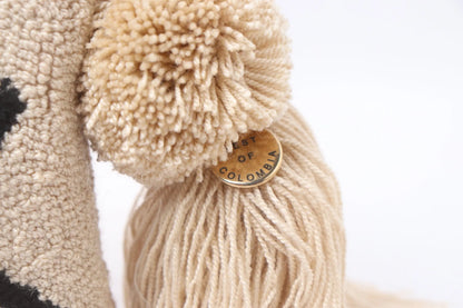 Natural pink Evil Eye Clutch - Best of Colombia