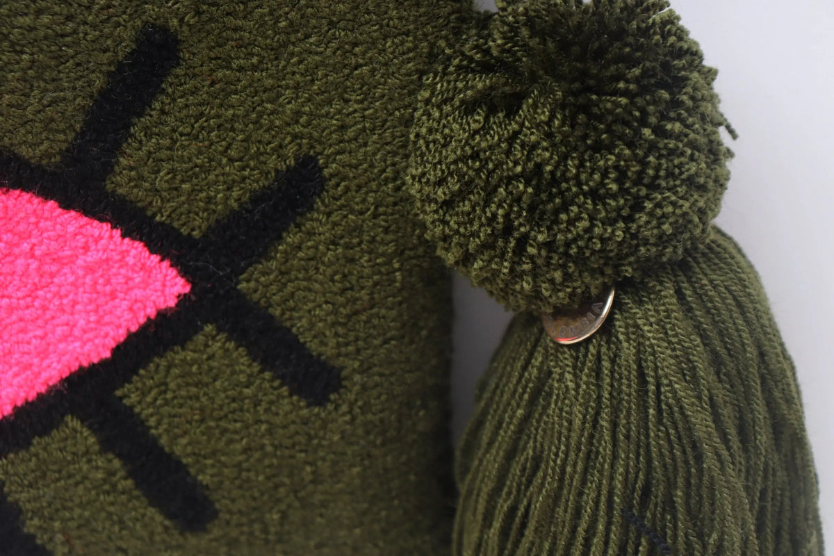 Military Green Eye Clutch - Best of Colombia