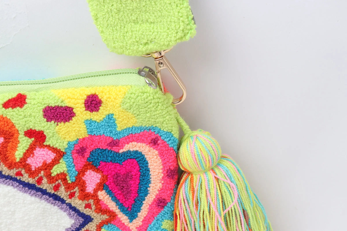 Lemon Evil Eye Clutch - Best of Colombia