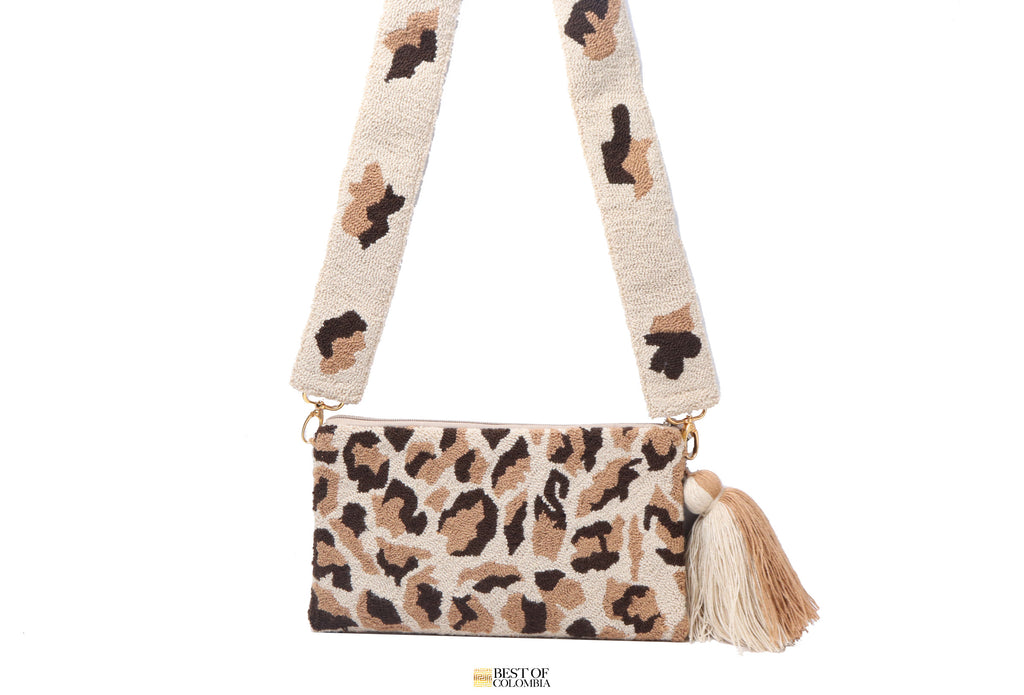 Animal Print Clutch + Strap - Best of Colombia
