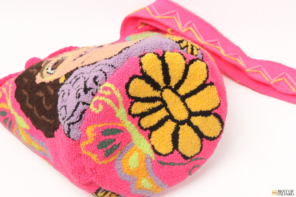 Pink Mirabel Wayuu Mochila Bag - Encanto - Best of Colombia