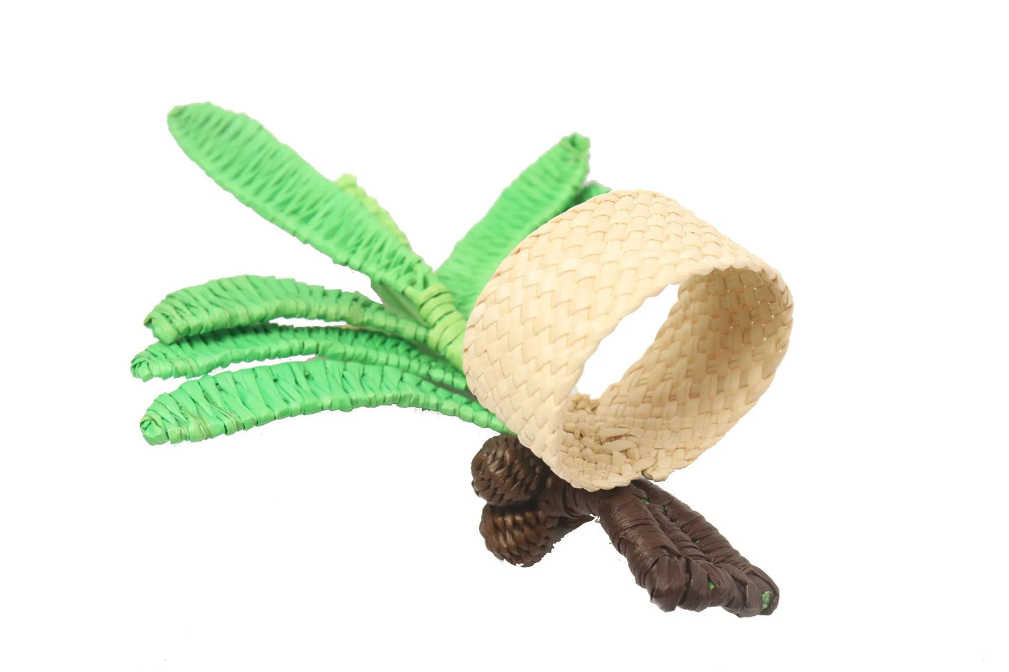 Palm tree iraca Napkin Ring Bestofcolombia1